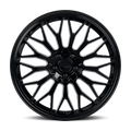 Katana KR05 Gloss Black 17x7.5 ET40 5x108/5x114.3 CB73.1