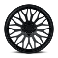 Katana KR05 Matte Black 17x7.5 ET40 5x108/5x114.3 CB73.1