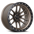 Lock Off-Road Krawler Matte Bronze W/ Matte Black Ring 20x9 ET0 6x135