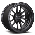 Lock Off-Road Krawler Matte Black 20x9 ET0 6x139.7