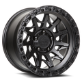 Lock Off-Road Lunatic Matte Black 17x9 ET1 6x135