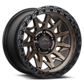 Lock Off-Road Lunatic Matte Bronze W/ Matte Black Ring 17x9 ET-12 6x139.7