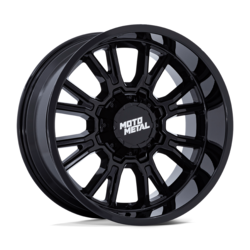 Moto Metal MO810 Legacy Gloss Black 17x9 ET1 5x127/5x139.7 CB78.1