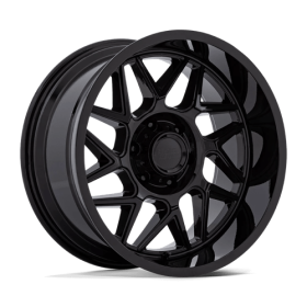 Moto Metal MO812 Turbine Gloss Black 20x9 ET1 8x180 CB124.2