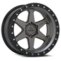 Lock Off-Road Olympus Matte Grey W/ Matte Black Ring 17x9 ET-35 6x139.7
