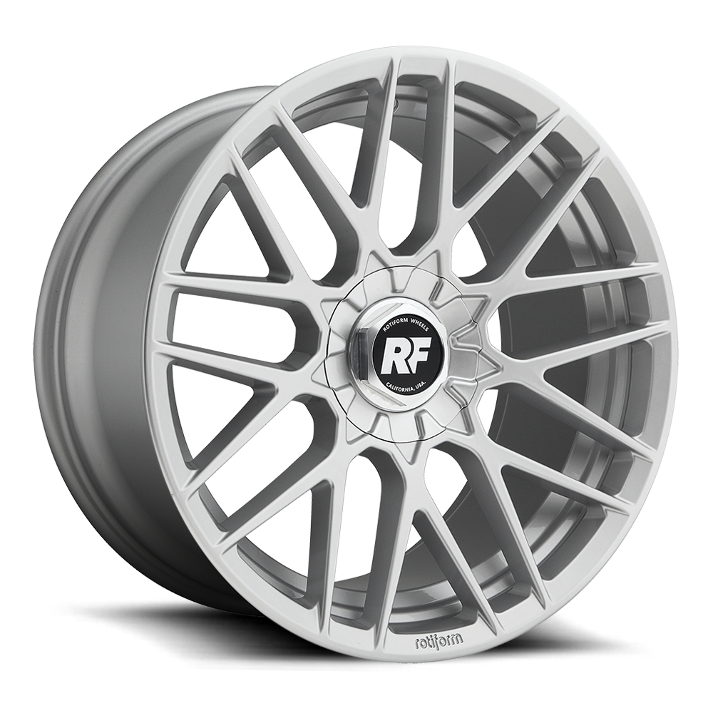 Rotiform R140 RSE Gloss Silver 17x8 ET40 5x100/5x114.3 CB70.1