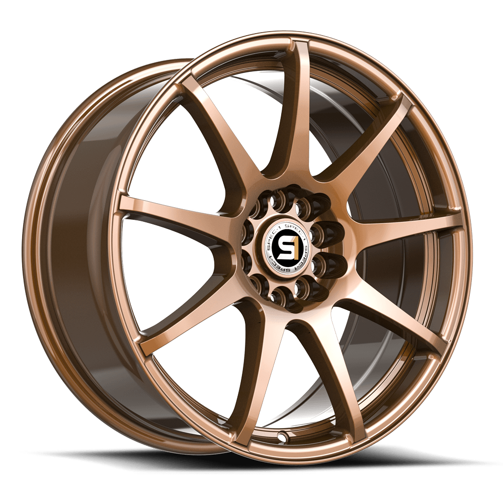 SPEC-1 RACING SP-67 17x7 5x112/5x114.3 42 Gloss Bronze
