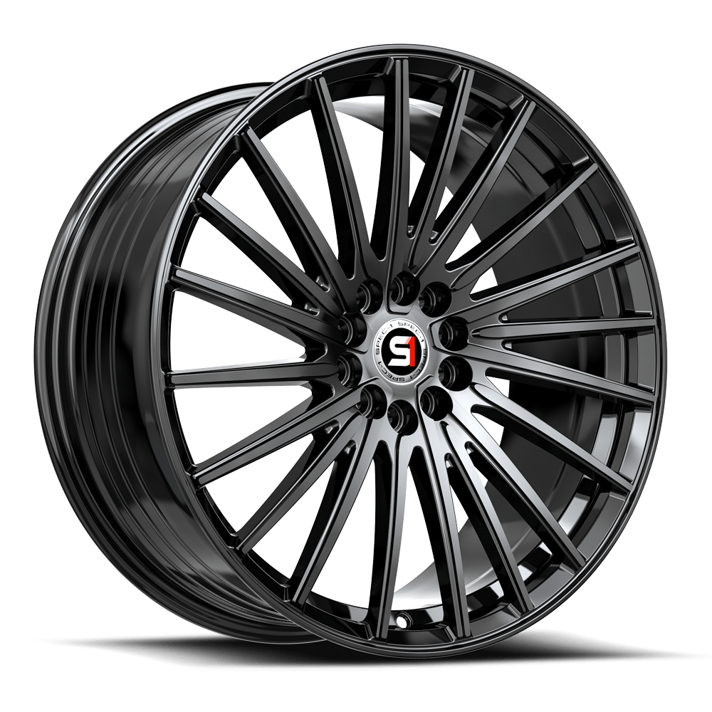 SPEC-1 RACING SP-68 17x7.5 5x100/5x114.3 42 Gloss Black