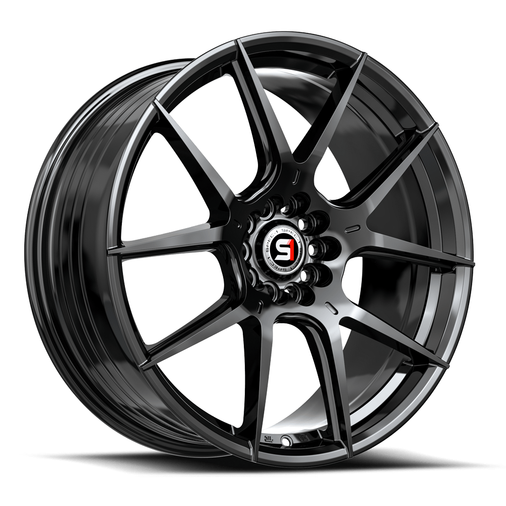 SPEC-1 RACING SP-71 20x8.5 5x112/5x114.3 38 Gloss Black