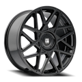 Touren TR66 Gloss Black 17x8 ET35 5x108/5x114.3 CB72.6