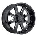 Black Rhino Sierra Gloss Black w/ Milled Spokes 20x10 ET-23 5x127 CB78.1