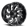 Fuel D574 Cleaver Gloss Black Milled 17x9 ET-12 5x114.3/5x127 CB78.1