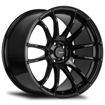 Avid1 AV-20 Gloss Black 18x9.5 ET22 5x114.3 CB73.1