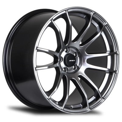 Avid1 AV-20 Hyper Black 19x9.5 ET22 5x114.3 CB73.1
