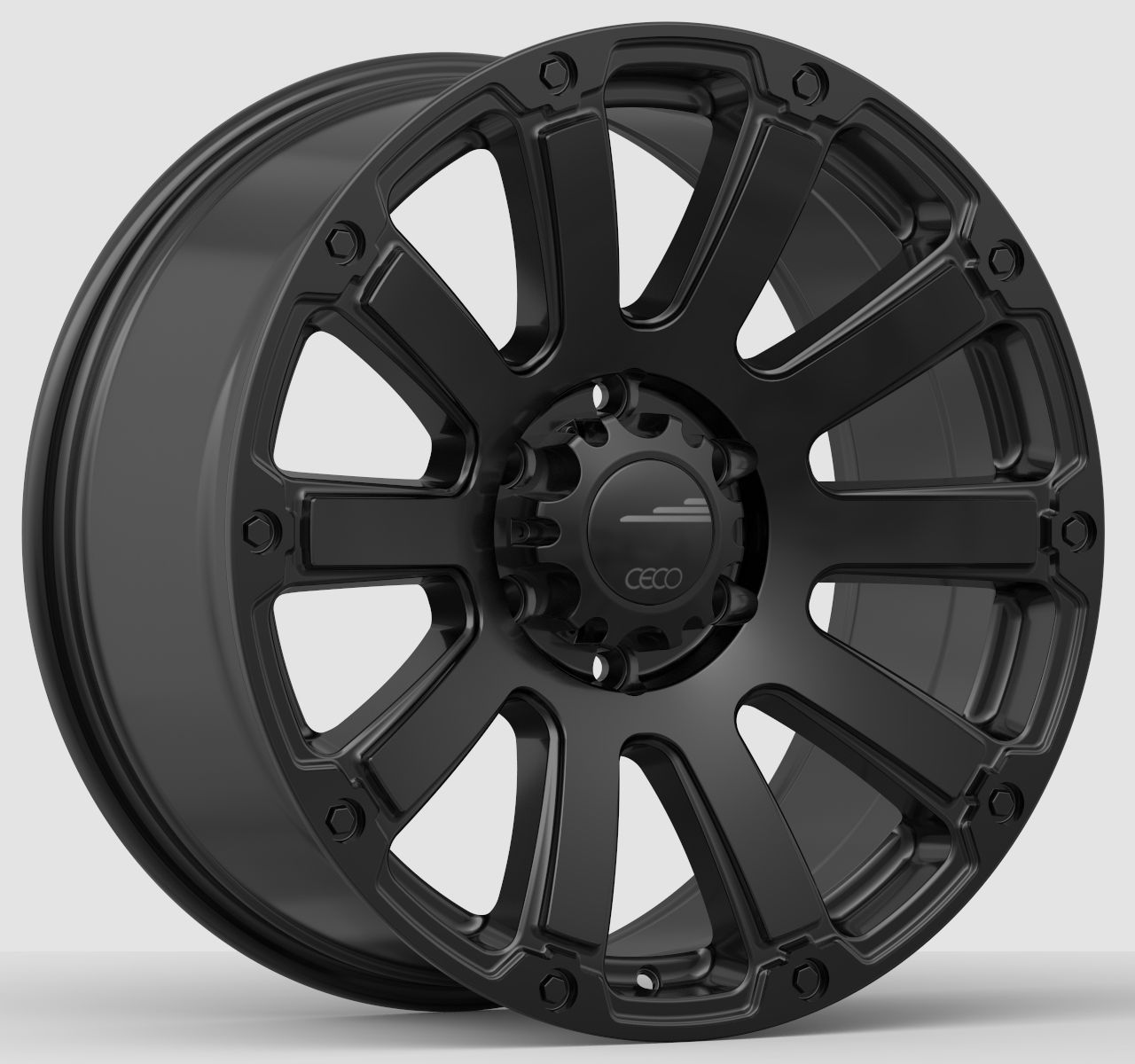 Ceco C01T 20x8.5 5x114.3 ET38 CB73.1 Gloss Black