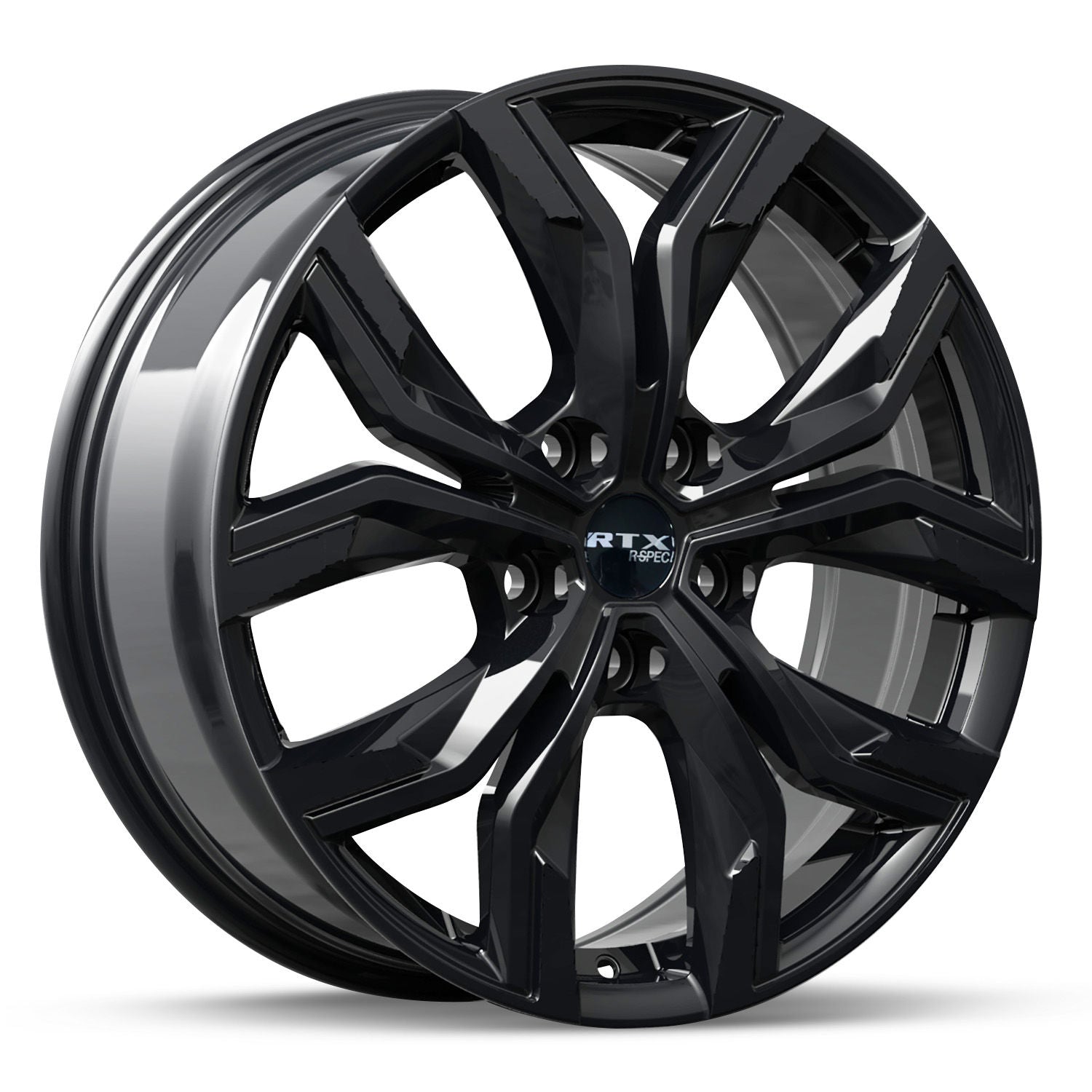 RTX Venom 20x8.5 5x114.3 ET38 CB73.1 Gloss Black