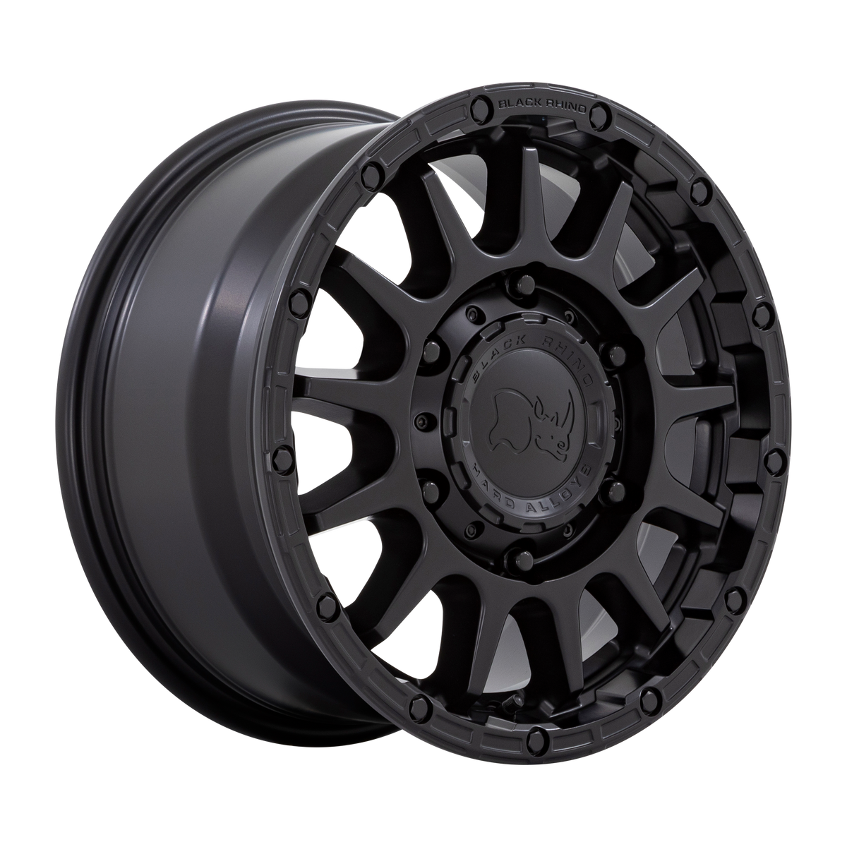 Black Rhino Sequoia Matte Black 16x8 ET60 6x180 CB138.8