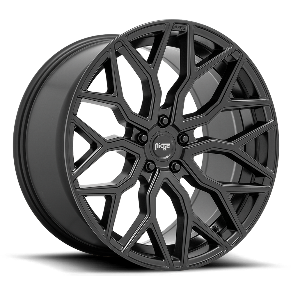 Niche Mazzanti Matte Black 22x10 ET30 5x120 CB74.1