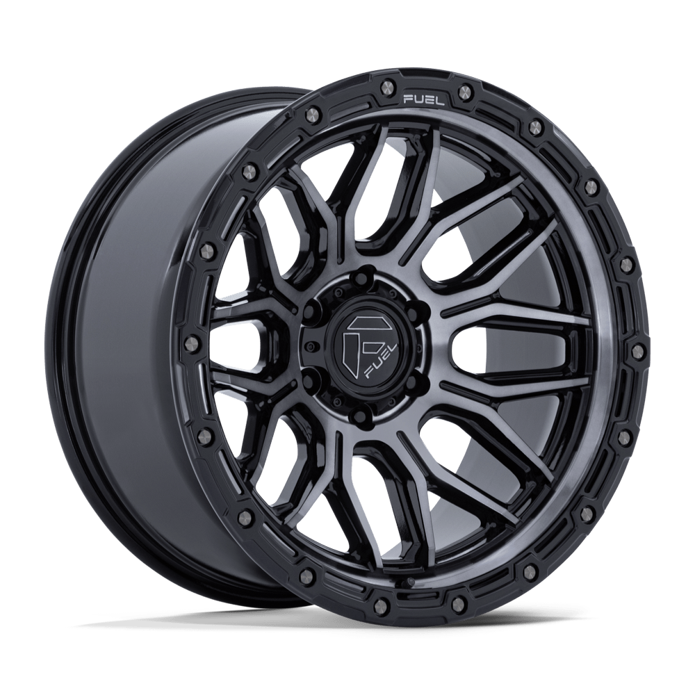 Fuel FC881 Surge Matte Black W/ Gloss Black Lip 18x9 ET1 5x127 CB71.5