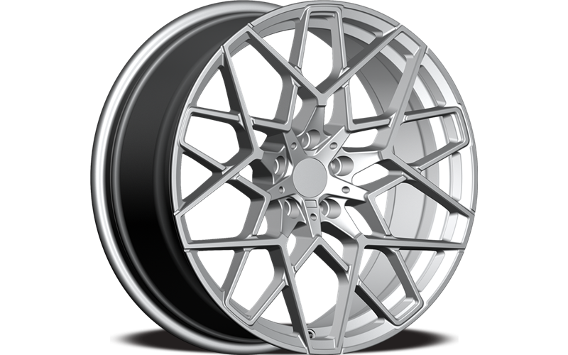 YKW Wheels MF22 Silver 19x8.5 5x112 offset 35 cb 66.6