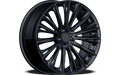YKW Wheels MF26 Gloss Black 19x8.5 5x114.3 offset 35 cb 60.1
