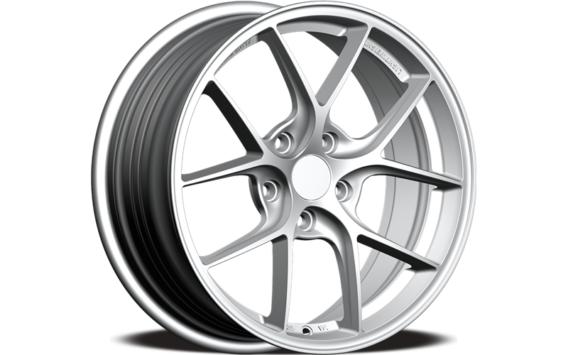 YKW Wheels MF5 17x7.5 5x114.3 offset 35 cb 67.1 Silver