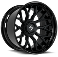 SENTALI BFX BFX2 22x12 8x165.1/8x180 -44 Gloss Black Lip / Matte Black Centre