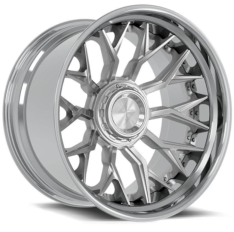 BFX2 22x10 8x165.1 / 8x180 -24 Polished Lip / Brushed Centre