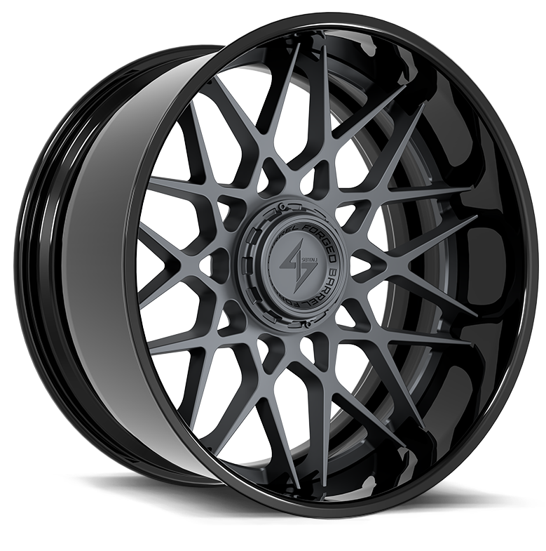 SENTALI BFX BFX5 22x10 6x135/6x139.7 -24 Gloss Black Lip / Gun Metal Centre